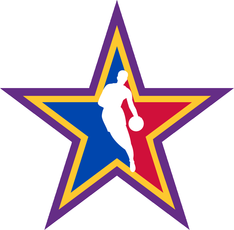 NBA All-Star Game 2004 Secondary Logo iron on transfers for clothing